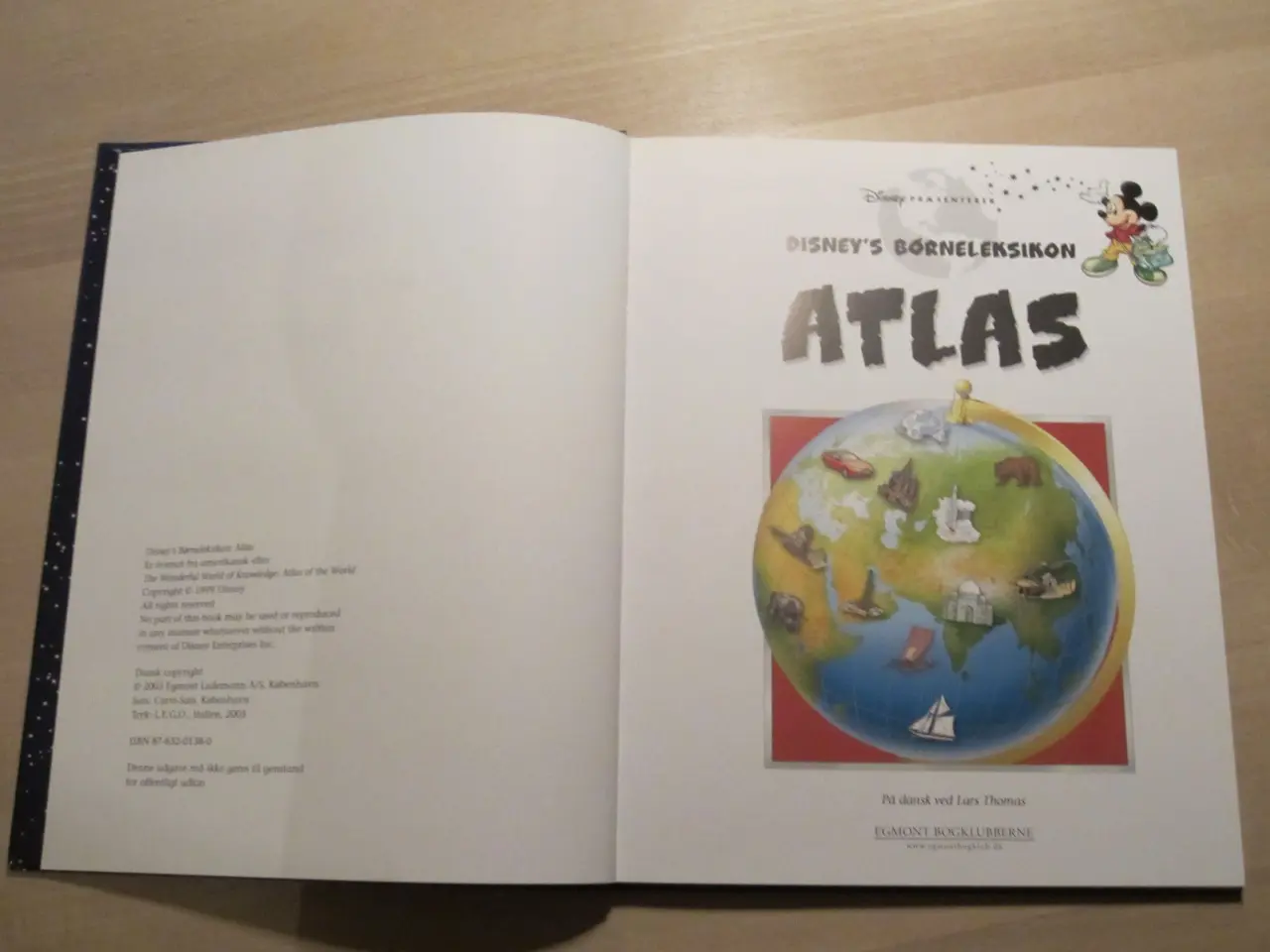 Billede 2 - Bog - Atlas - Disneys Børneleksikon
