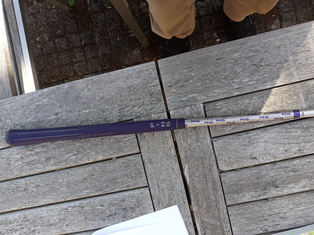 Billede 4 - Ping Tour golfkølle jern med lilla grip, højre