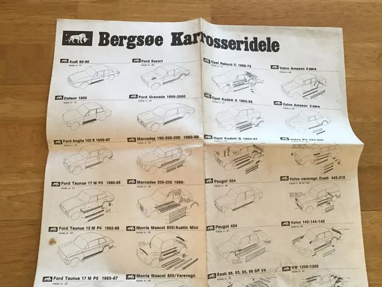 Billede 2 - Bilplakat gammel