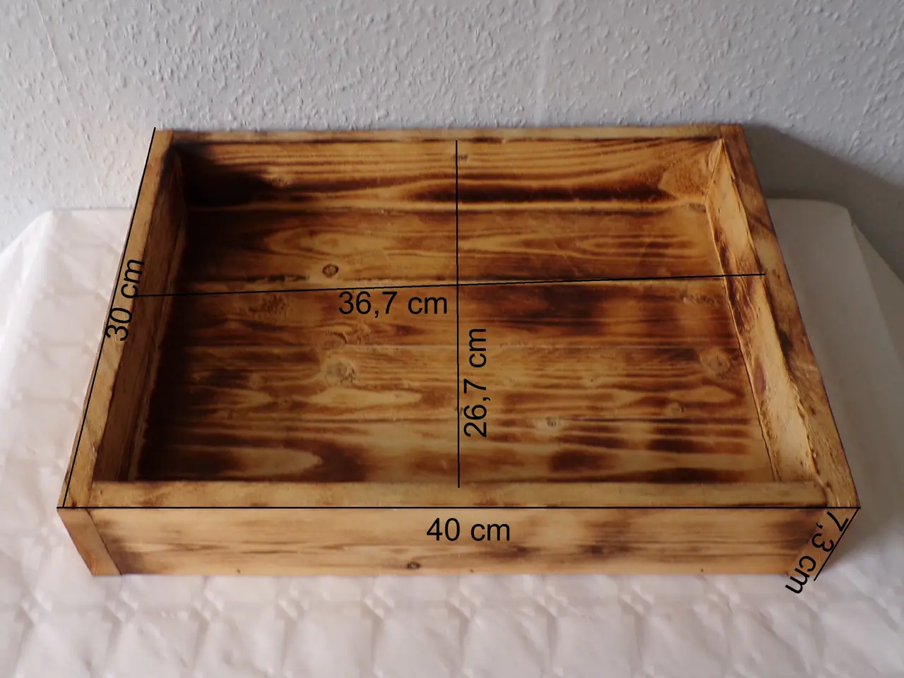 Billede 10 - Overflade brændt bakke 40 x 30 cm