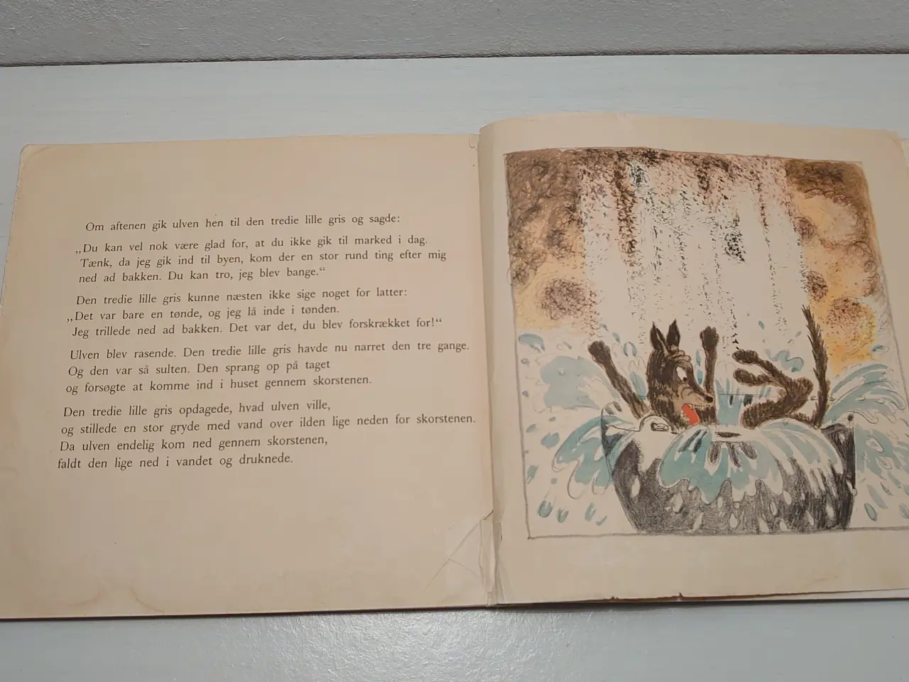 Billede 5 - Torben Gregersen:De tre små grise og ulven.Ca1950