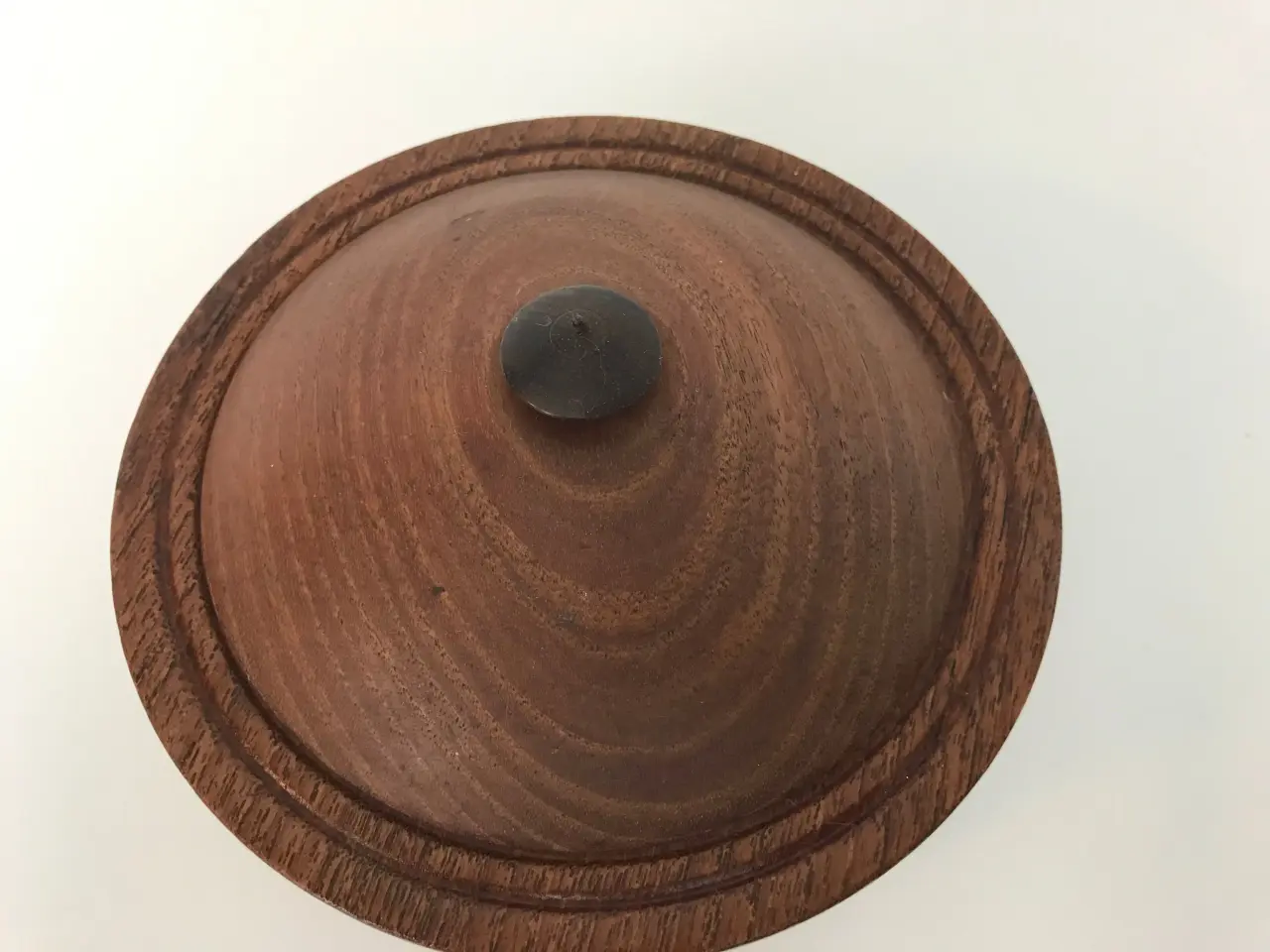 Billede 5 - Retro teak skål med låg