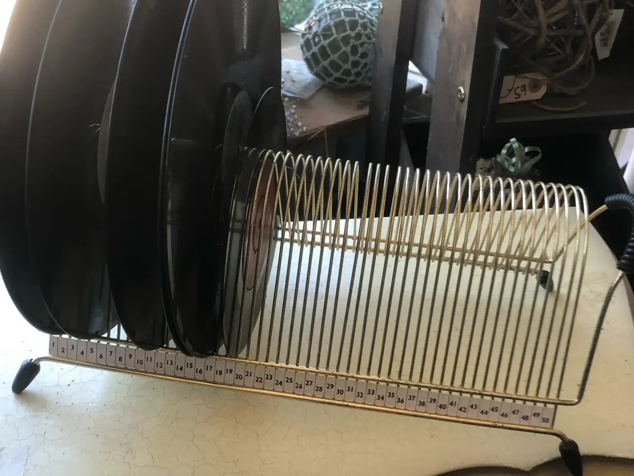 Billede 2 - Pladeholder fra 1950-1960 erne