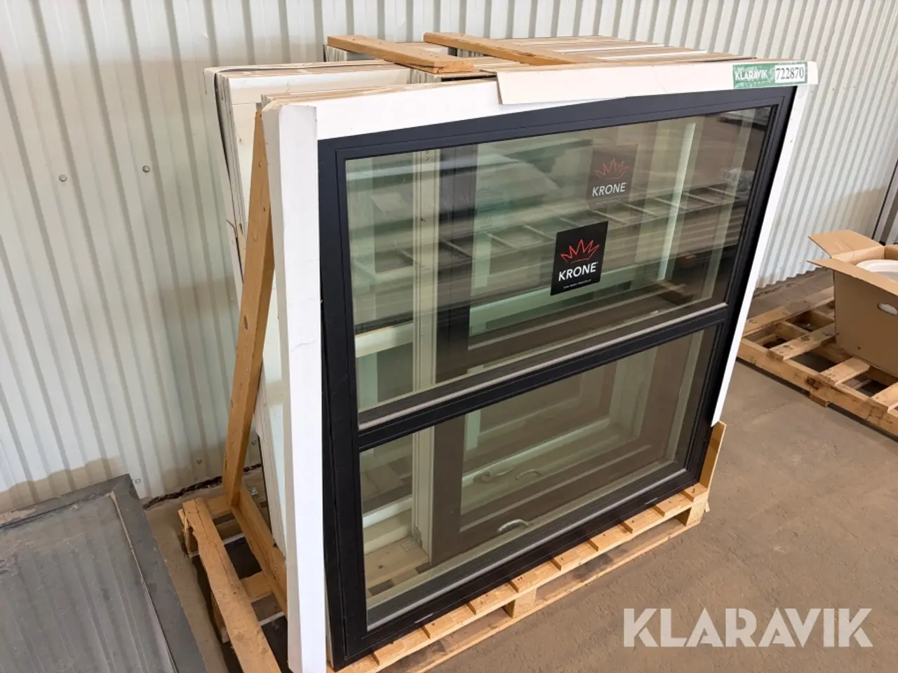 Billede 2 - Vinduer Krone træ/alu - 3 lags - 5 styk