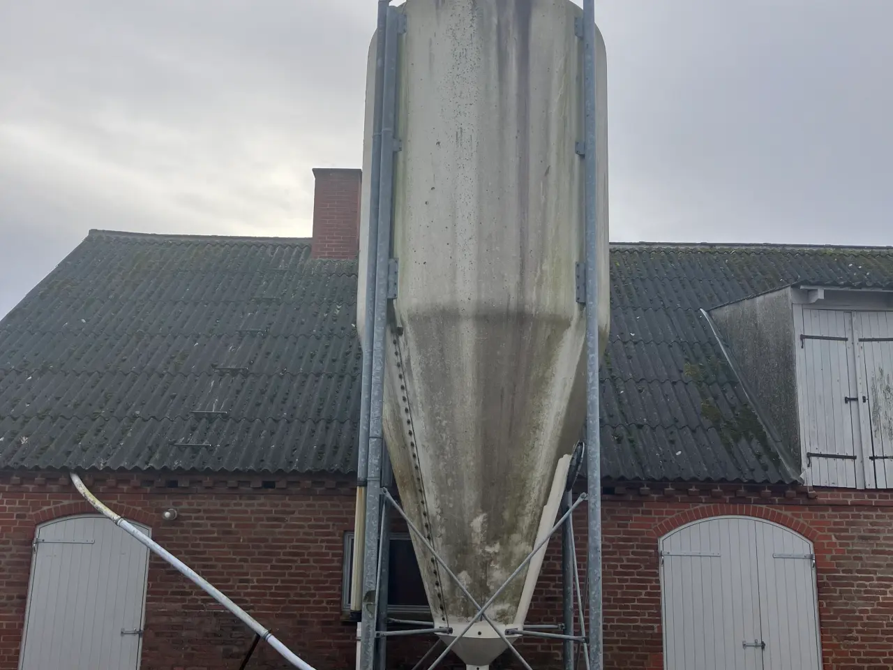Billede 1 - Glasfiber silo MHJ 20 kubikmeter