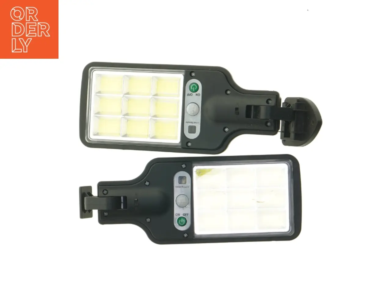 Billede 1 - Solcelledrevne LED udendørslamper (str. 24 cm)