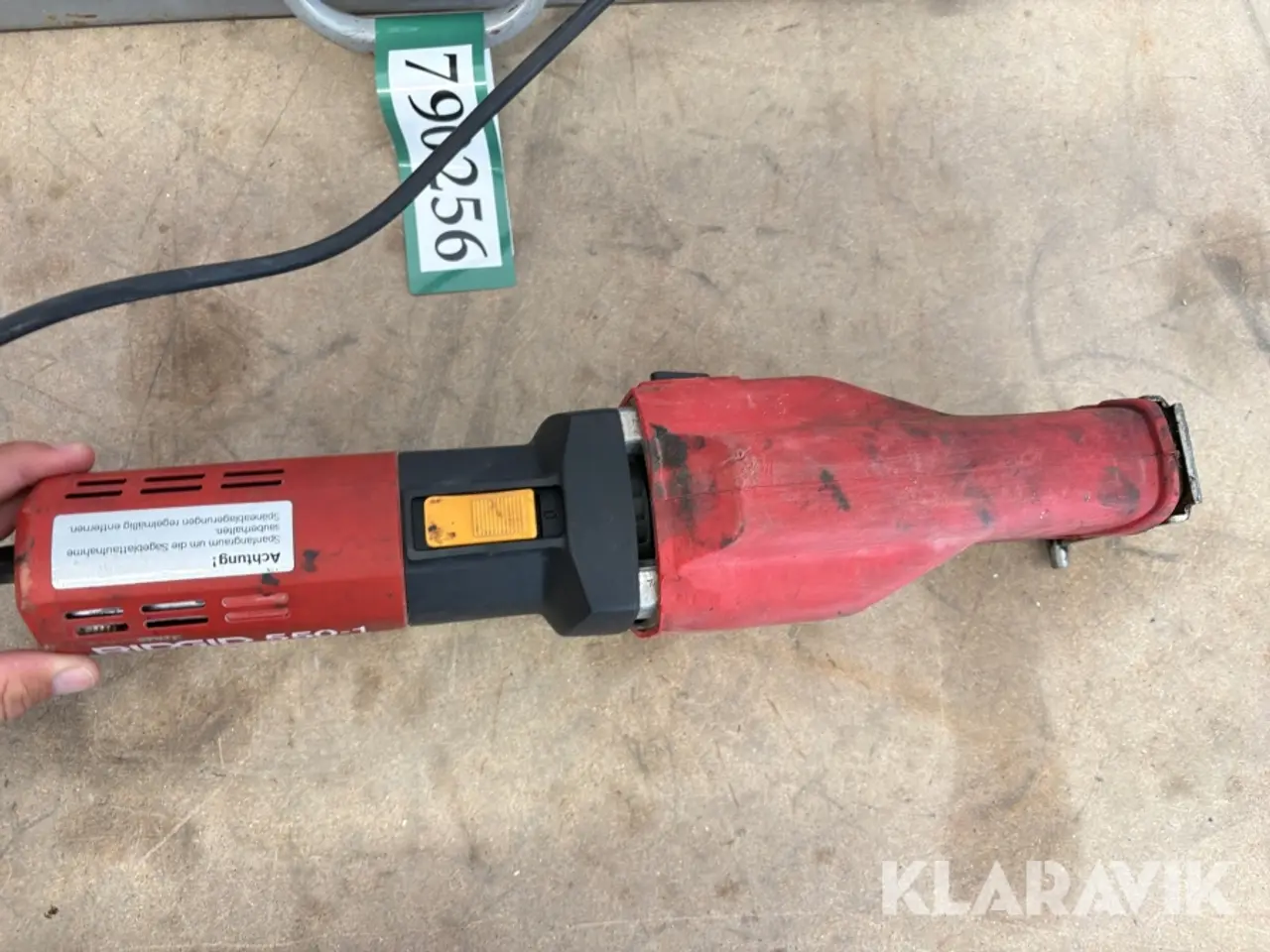 Billede 5 - Baronetsav til stål Ridgid 550-1