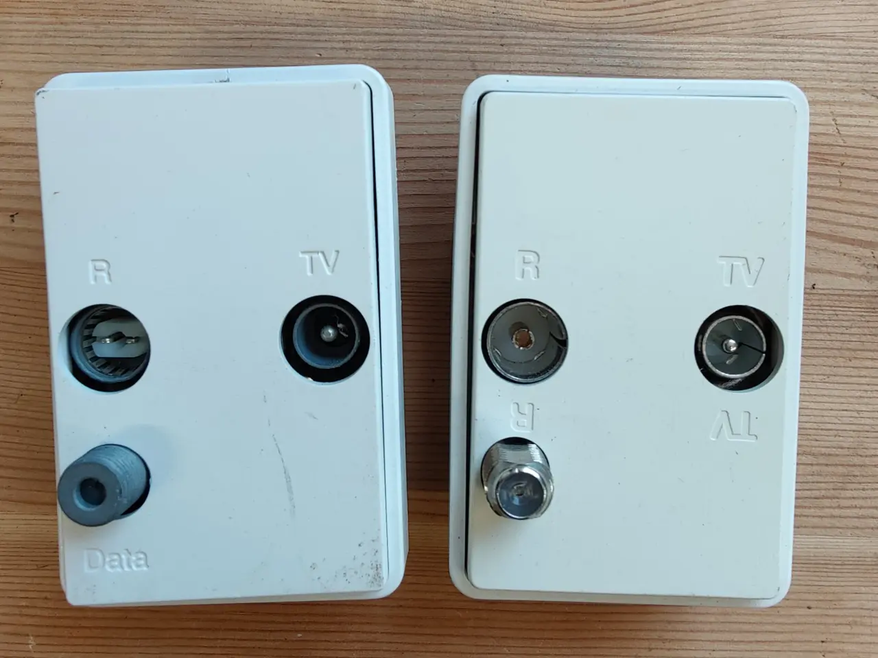 Billede 1 - LK FUGA antenneudtag multimedie TV, R og Data