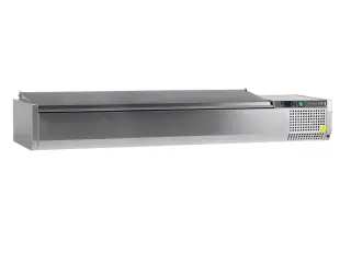 Tefcold VK33-180 S/S LID – Køleopsats 8x GN1/4