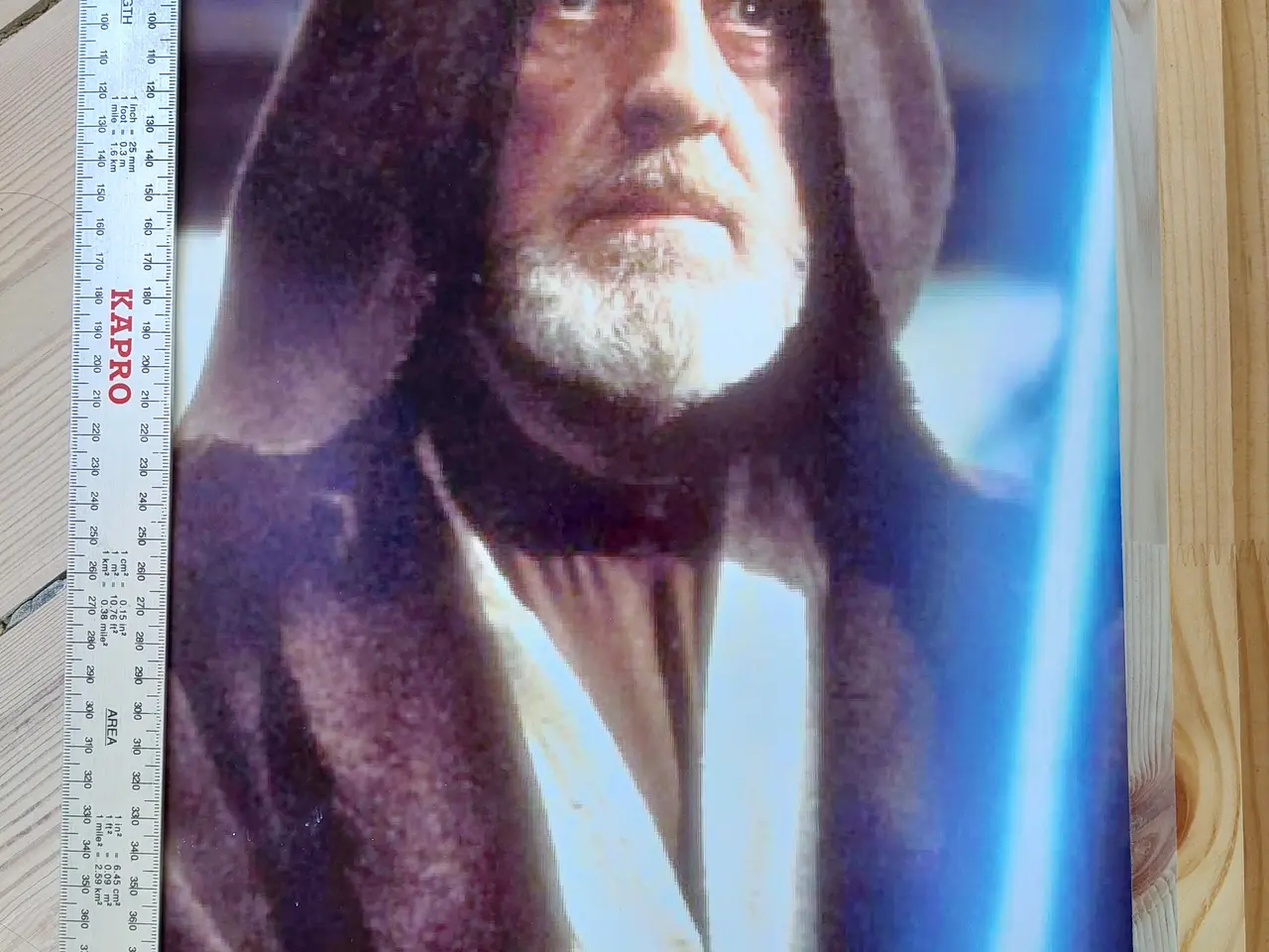 Billede 1 - Star Wars Plakat – Obi-Wan Kenobi (Alec Guinness)