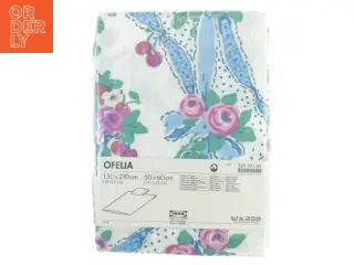 IKEA OFELIA Sengetøj med pudebetræk fra IKEA (str. 150 x 210 cm. 50 x 60 cm)