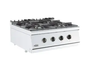 Industri Gaskomfur 4 blus (4x 6,5 kW) – Bordmodel