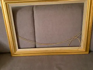Guld ramme 55x75