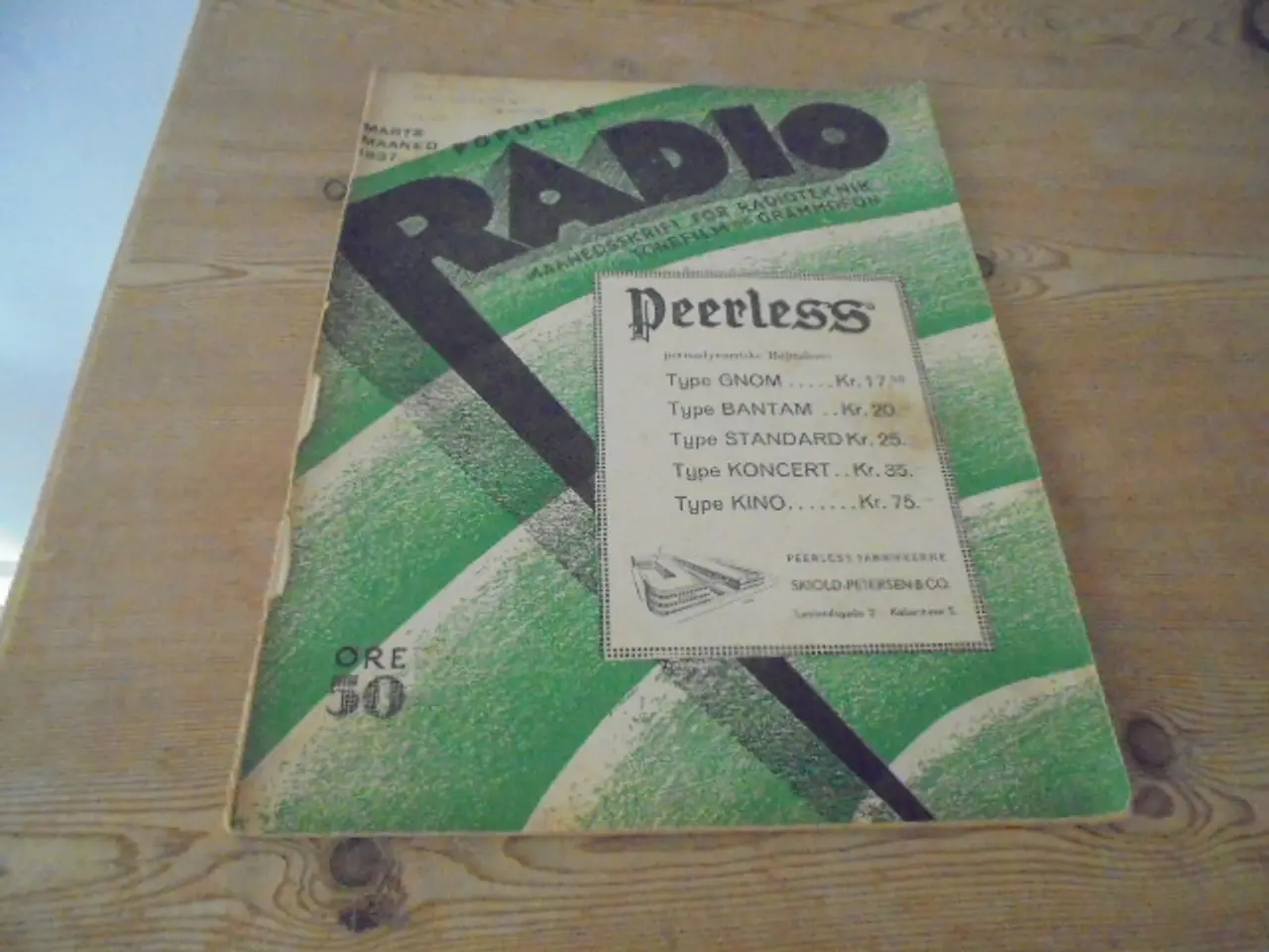 Billede 7 - Vejen til sendetilladelsen – udgivelse fra 1950 +