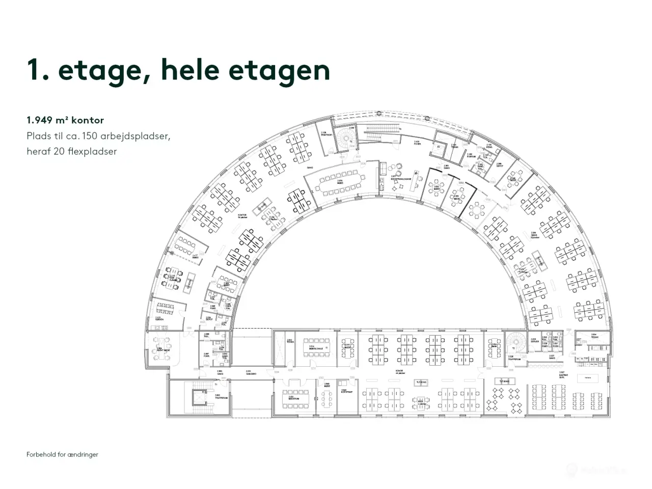 Billede 20 - Kontorlejemål på 1.969 m² med egen indgang