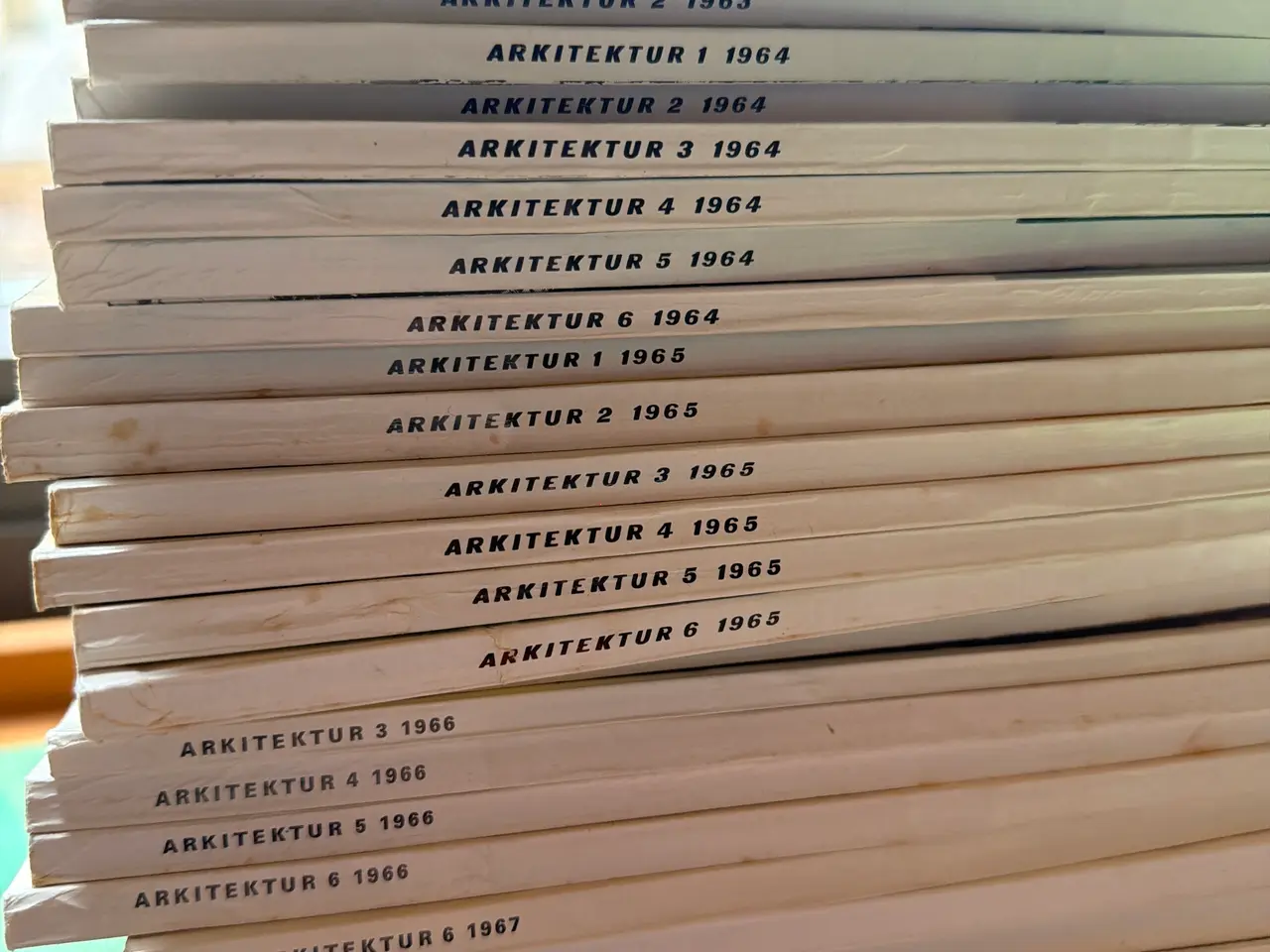 Billede 2 - Arkitektur blade fra 1963-1971