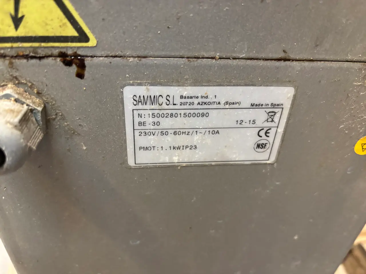 Billede 4 - Røremaskine SAMMIC 30 l.