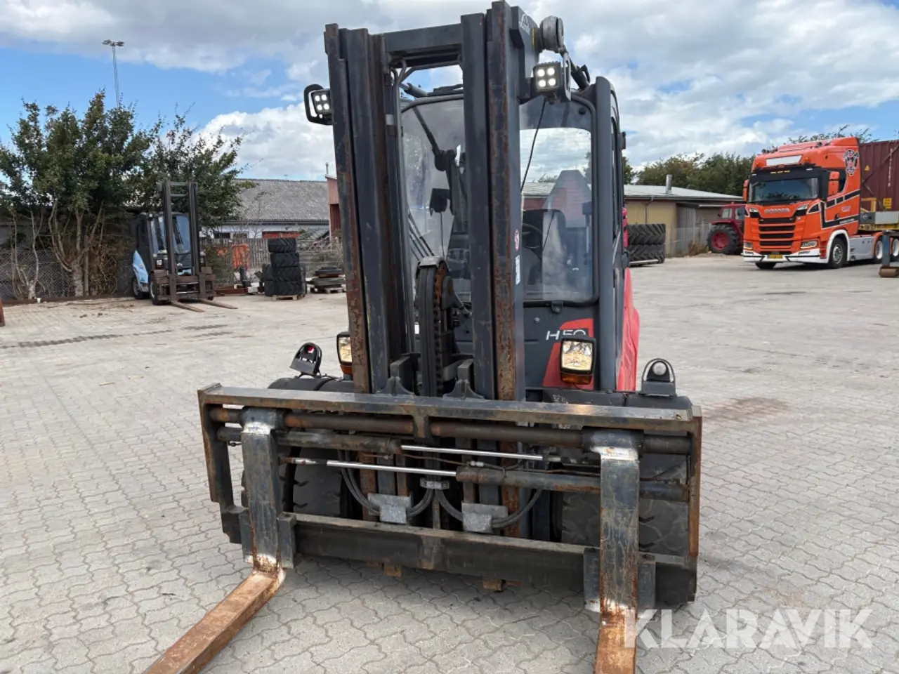 Billede 2 - Gaffeltruck Linde H50D-01