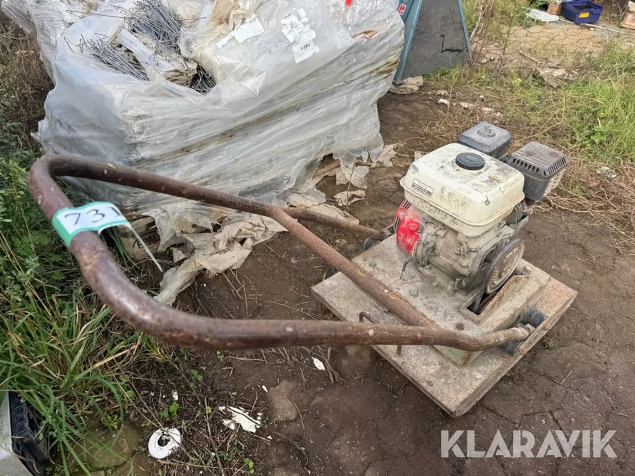 Billede 3 - Pladevibrator 5,5 HP (hk)