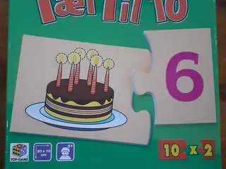 Leg og lær spil tæl til 10 pænt som ny