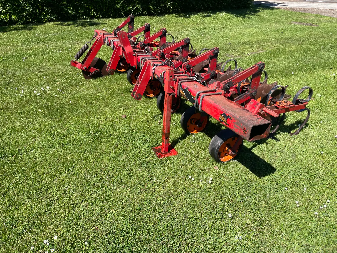 Billede 1 - 5 rækker Kongskilde Vibro Crop radrenser.