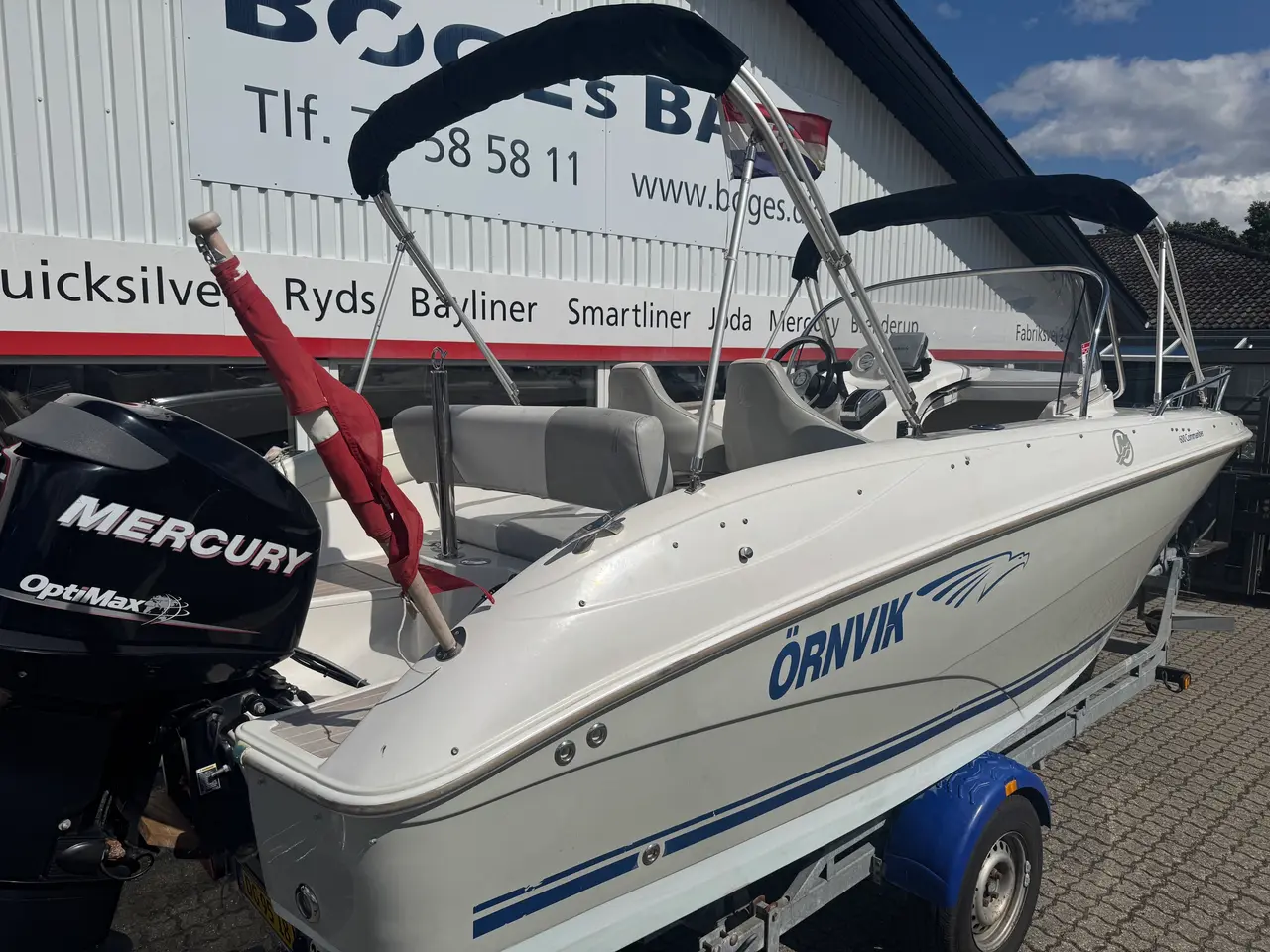 Billede 6 - 600 Commander CLX med 125 hk Mercury-DFI Optimax og Bådtrailer