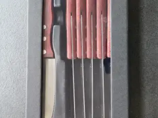 Flotte grillknive - 6 stk. - helt nye