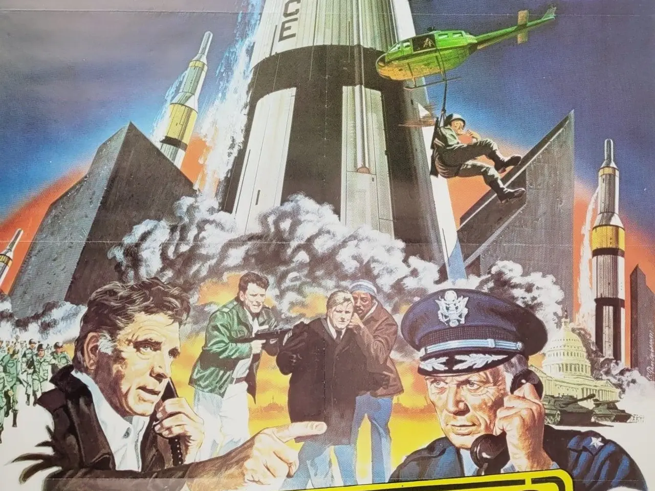Billede 4 - ⭐️- Plakat: Vintage - Raketbase 3