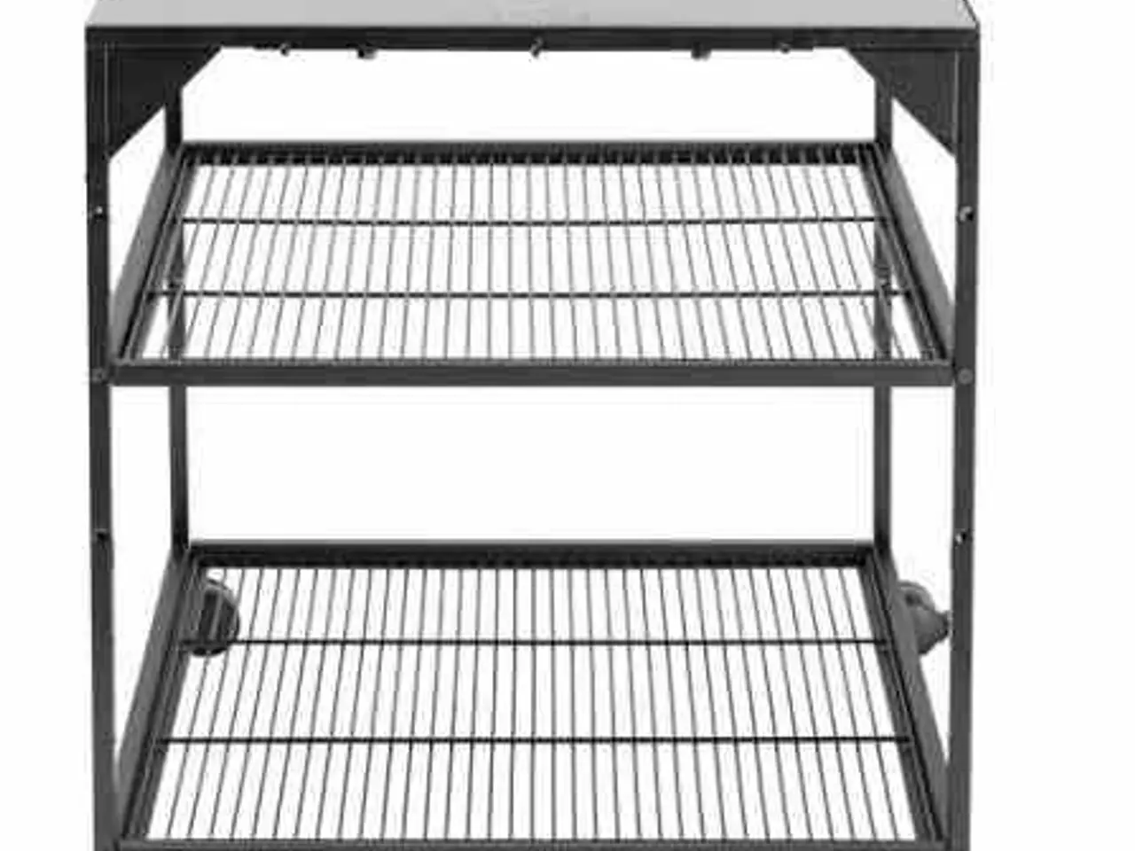 Billede 2 - Witt Pizza Bord på Hjul Sort 80x80 cm