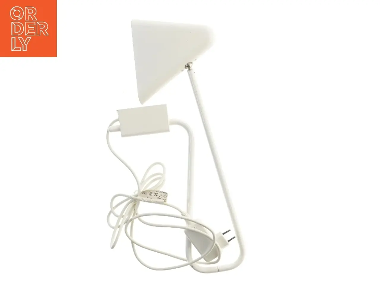 Billede 1 - Hvid bordlampe (str. 53 cm)