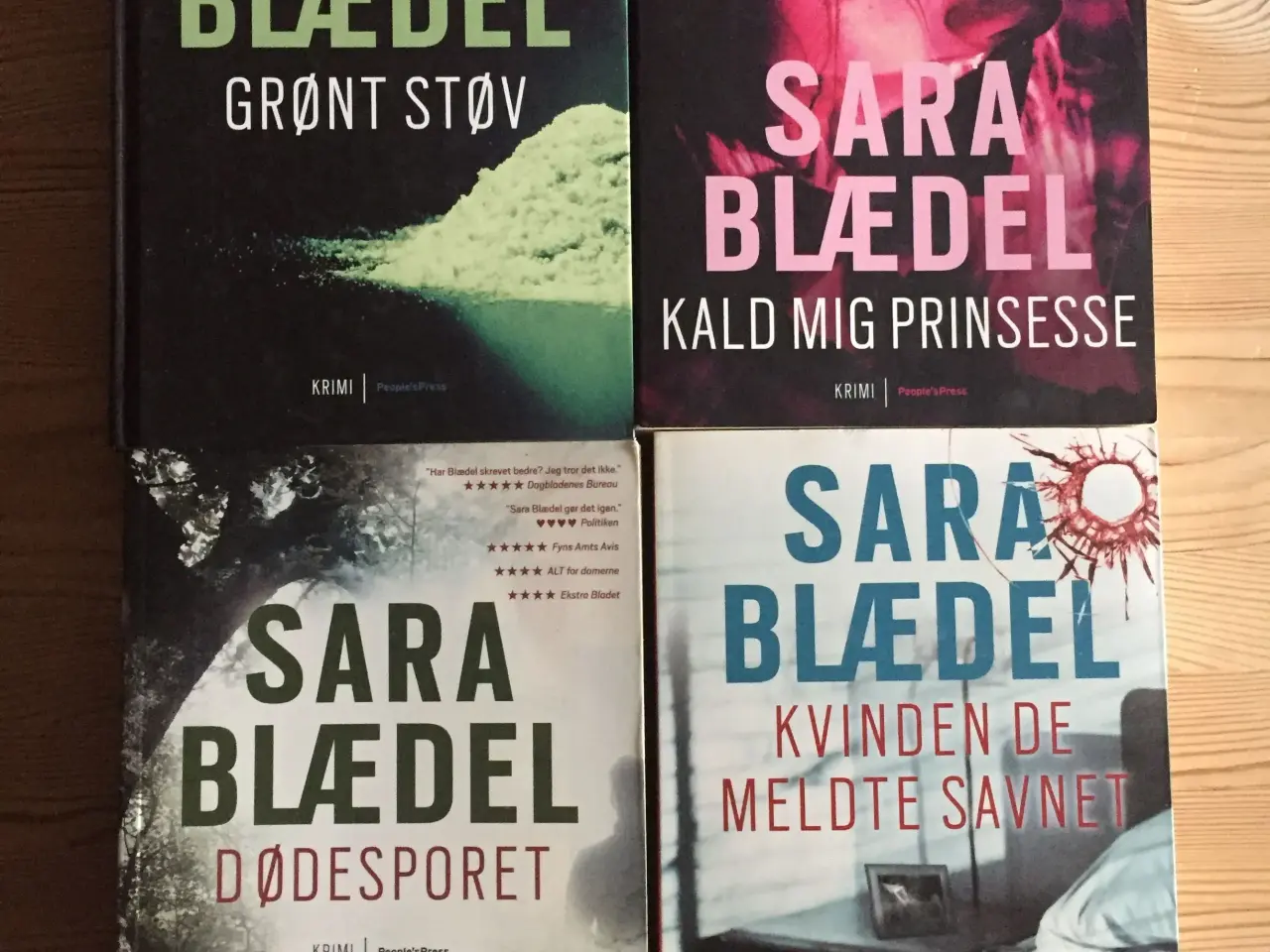 Billede 2 - TILBUD: Sara Blædel, 10 bøger, 50 kr. pr. stk.