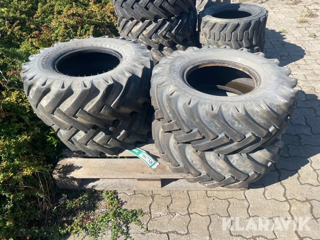 Billede 4 - Entreprisedæk AS Dumper 295/80-15.3 4 Styk