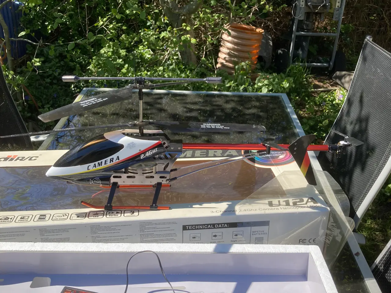 Billede 1 - Fjernstyret helikopter Udi R/C U12A