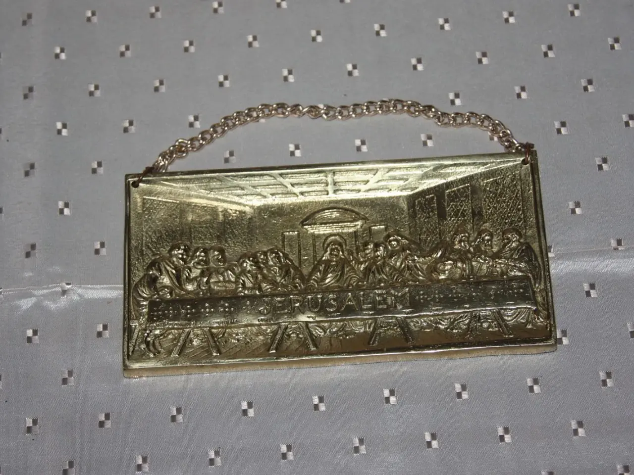 Billede 1 - Metal ikone fra Jerusalem