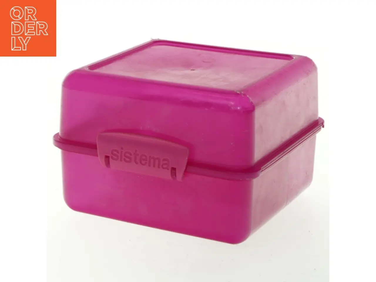 Billede 1 - Plastik madkasse fra Sistema (str. 14x10 cm)