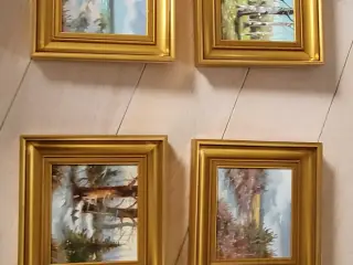 Chr. Lautrup malerier, "De fire årstider"