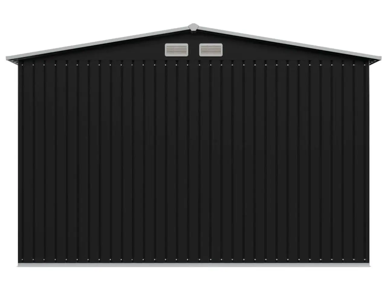 Billede 8 - Opbevaringsskur til haven 257x205x178 cm stål antracitgrå