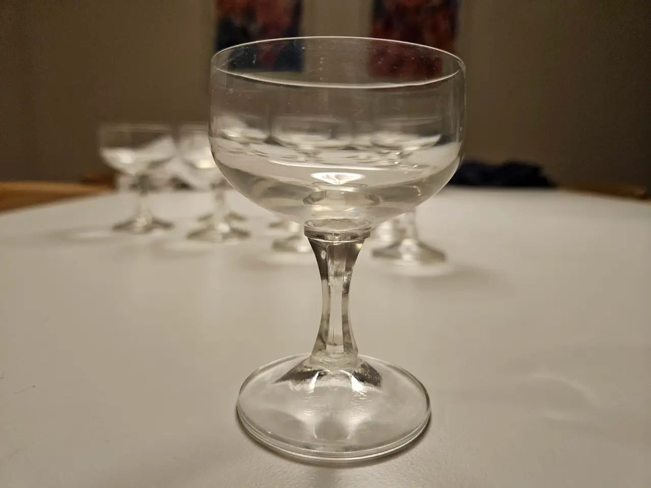 Billede 2 - 10 stk vintage likørglas i flot stand