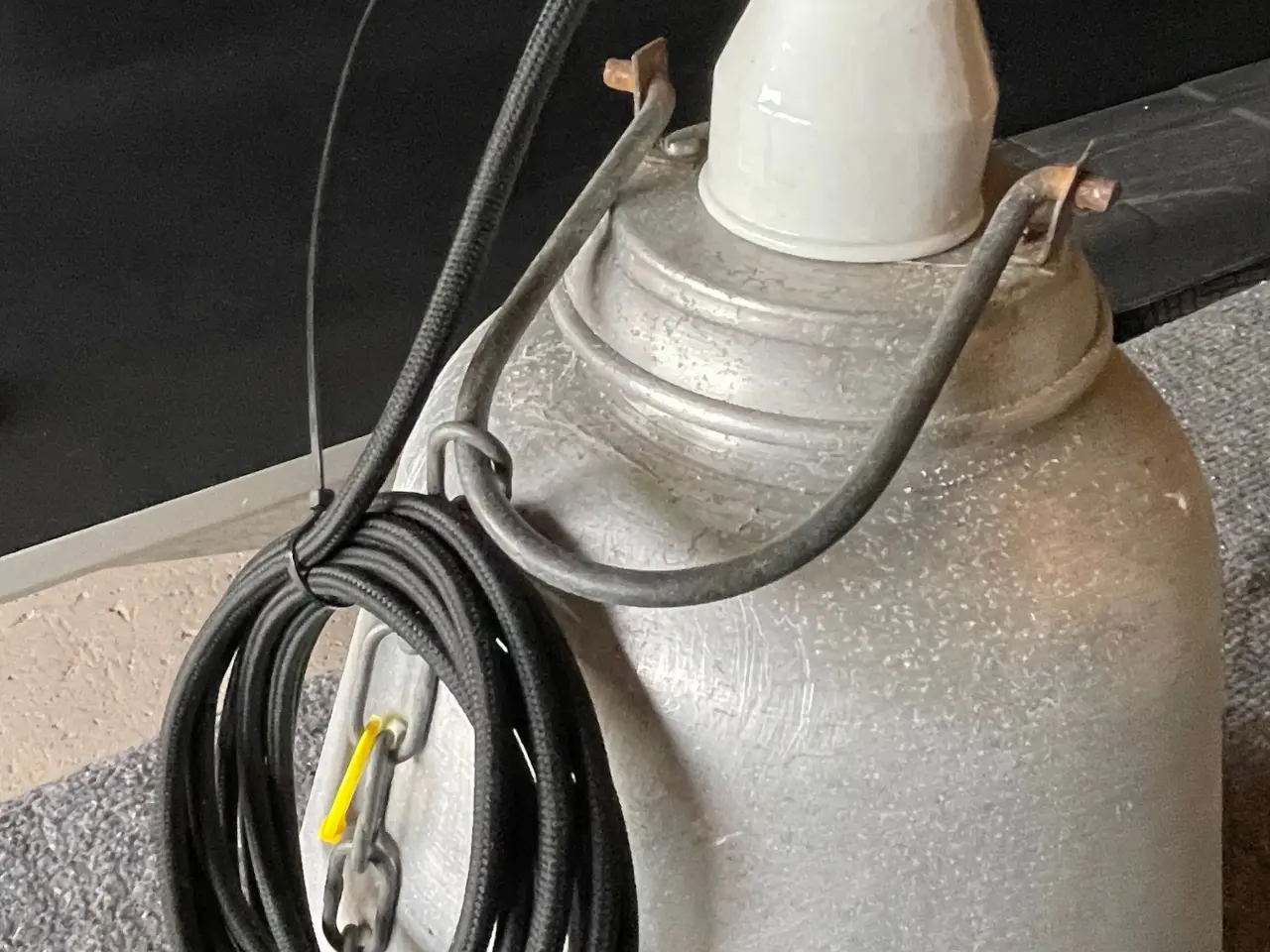 Billede 5 - Fed retro India Sol metal loftslampe