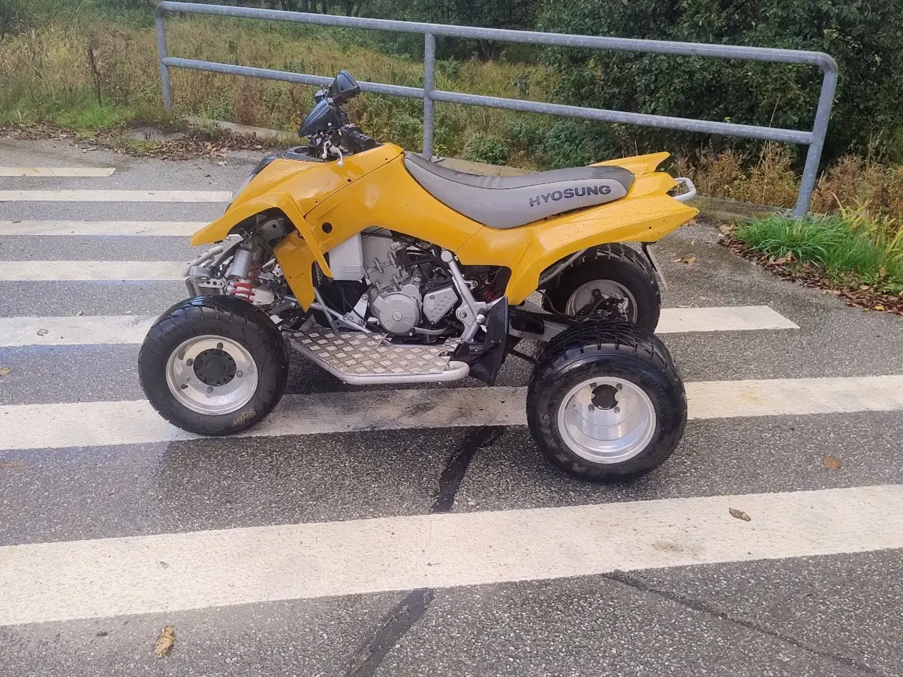Billede 4 - Hyusong te 450 ATV på bil plader 