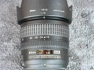 Nikkor AF-S 18-70mm f/3.5-4.5G DX ED 