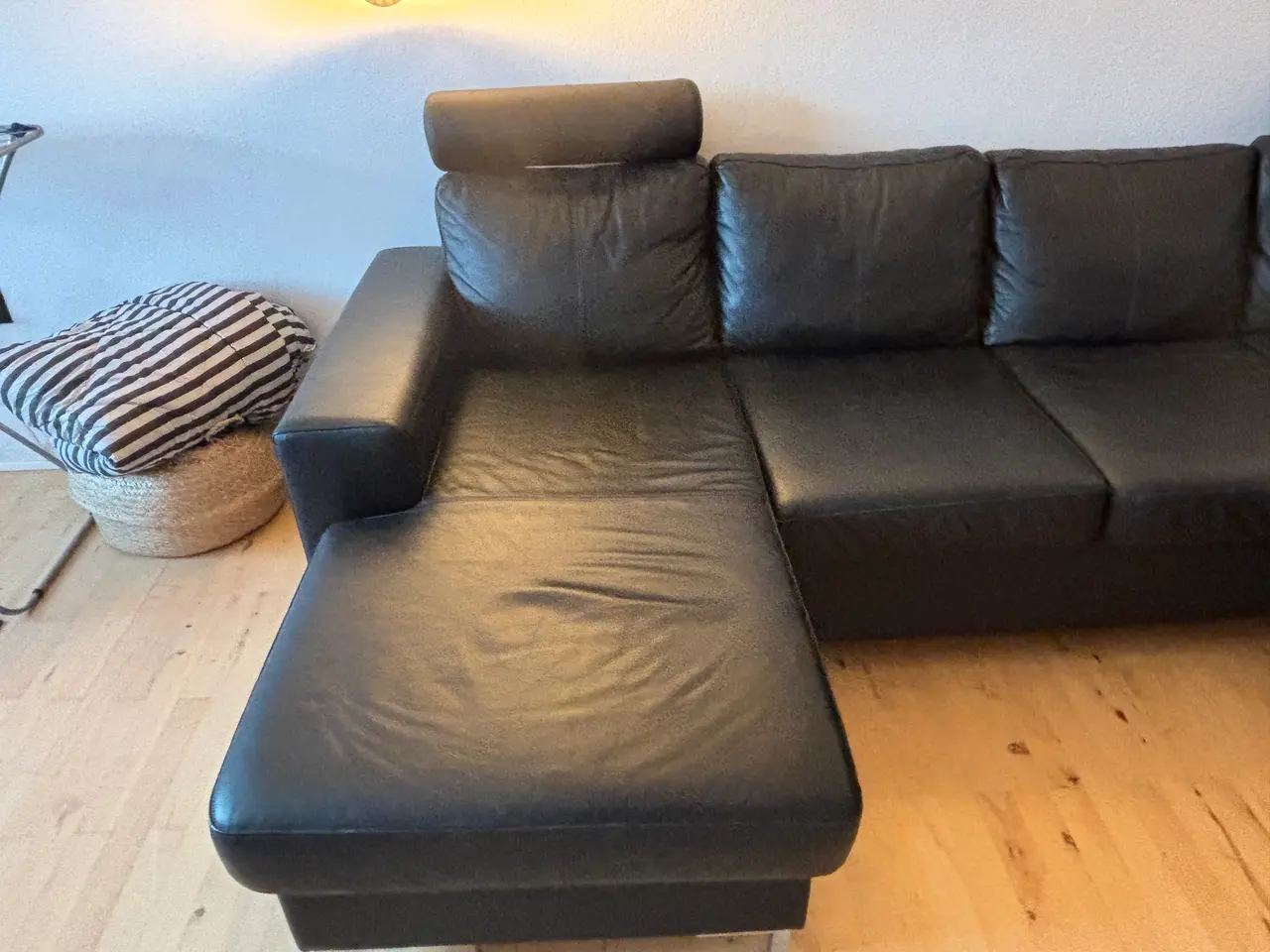 Billede 5 - Meget velholdt læder sofa