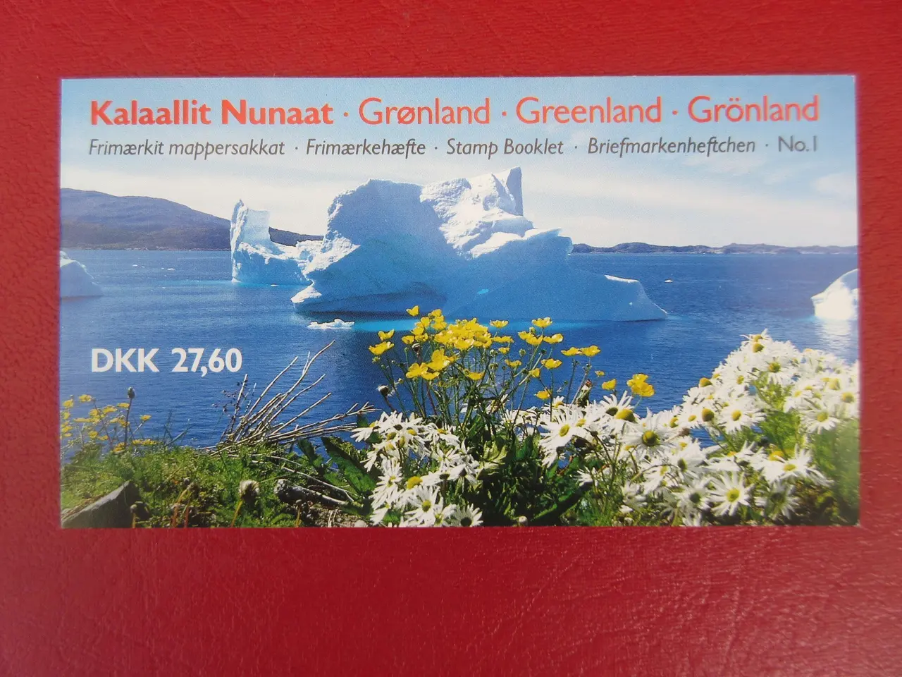 Billede 1 - Grønland frimærke hæfte nr. 1 postfrisk afa 500