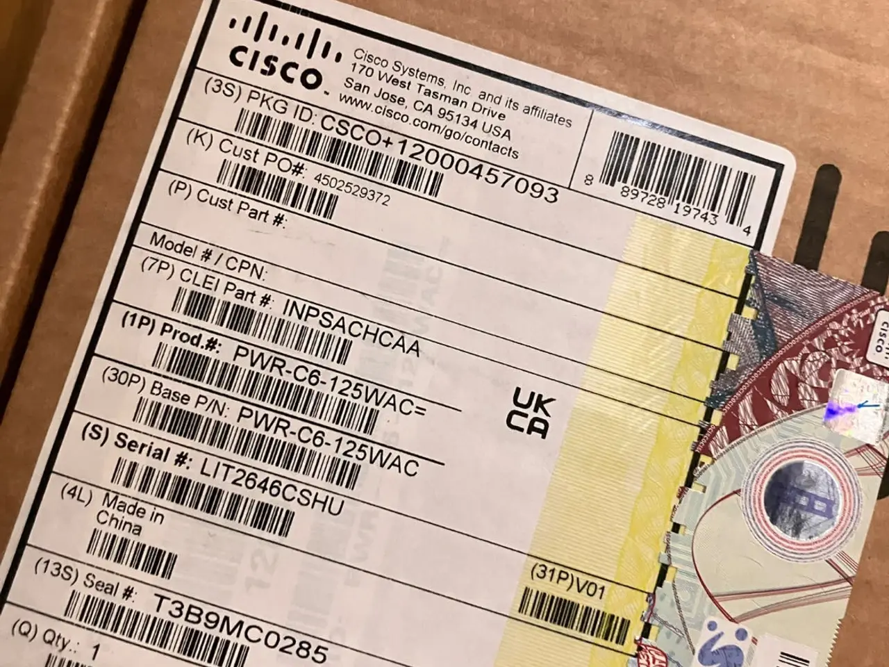 Billede 4 - Cisco netværksswitch