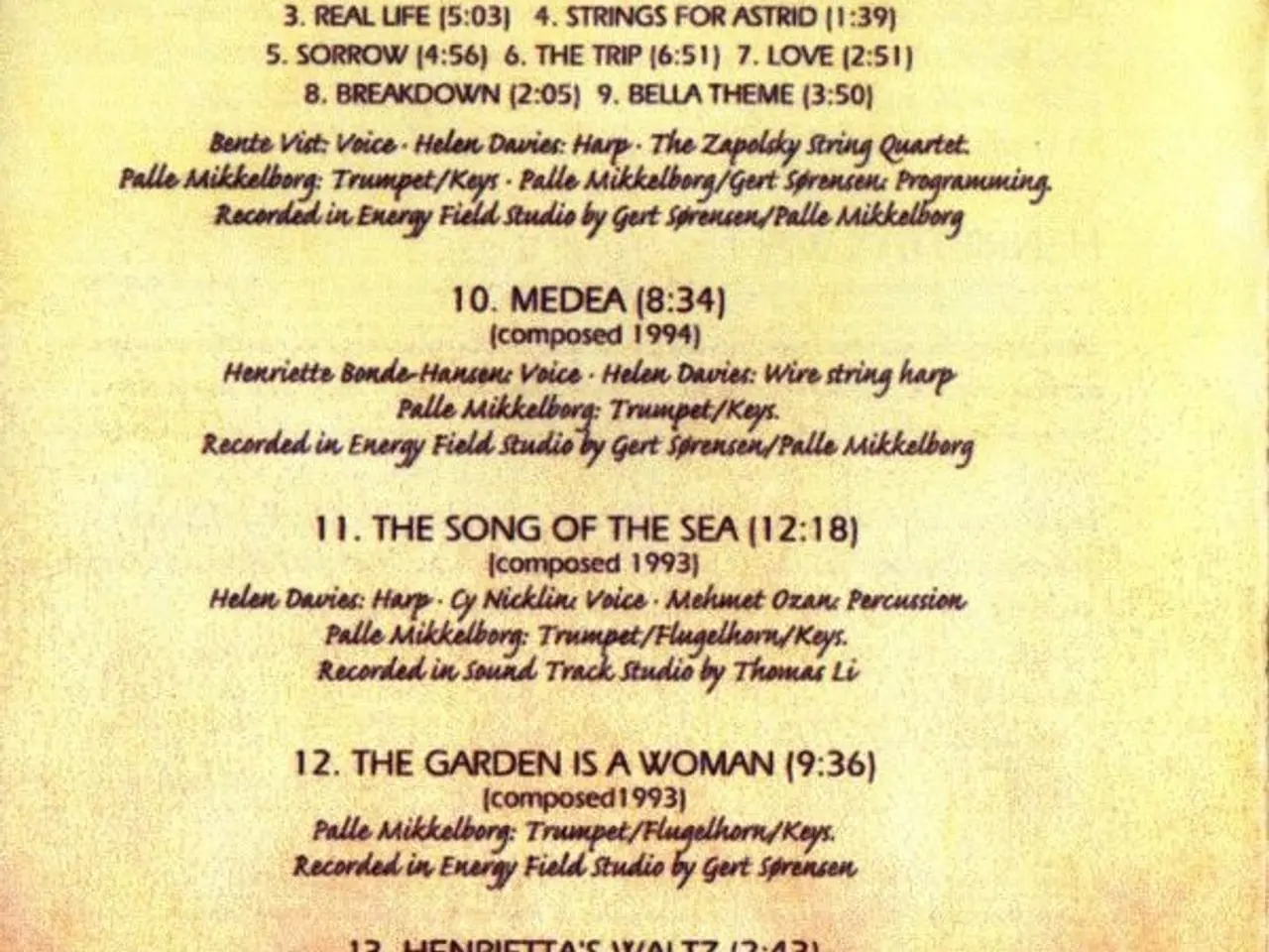 Billede 4 - Palle Mikkelborg – The Garden Is A Woman – CD