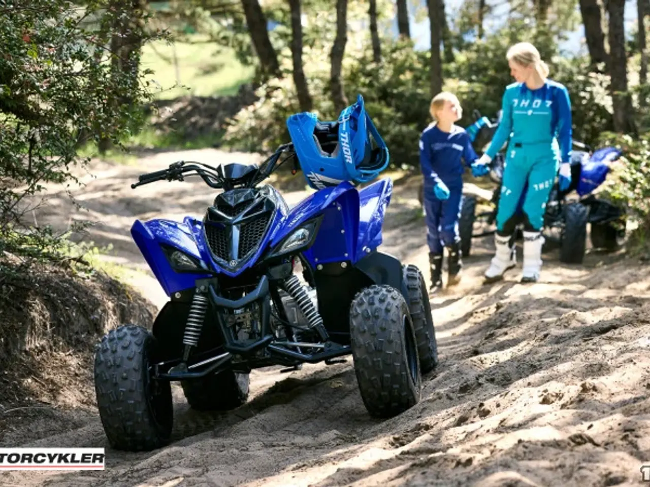 Billede 6 - Yamaha YFM 110 R Racing Blue