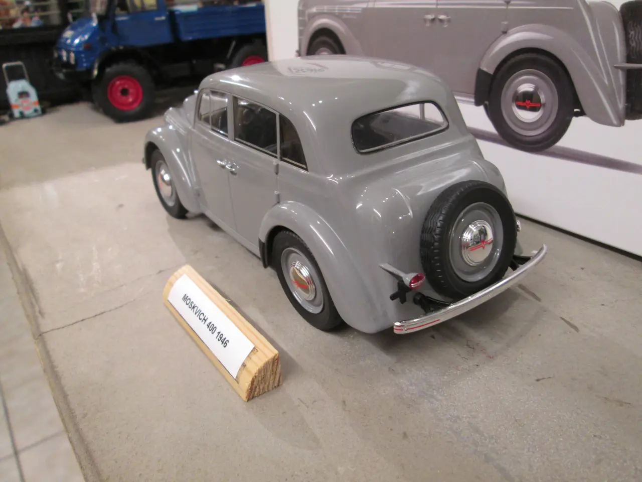 Billede 3 - Moskvich 400  1946   iScale  1:18