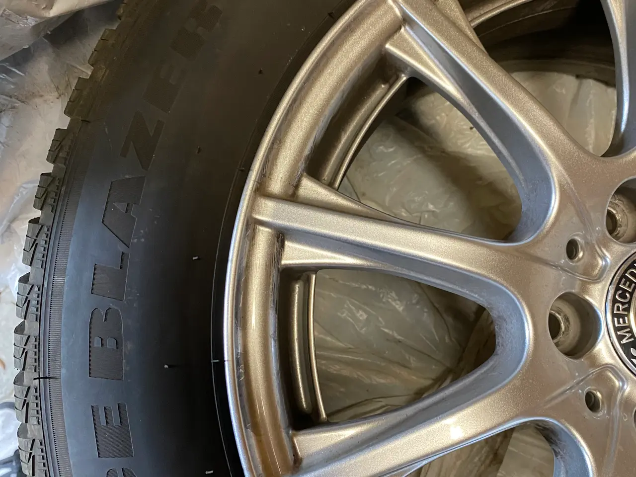 Billede 3 - Alufælge til Mercedes