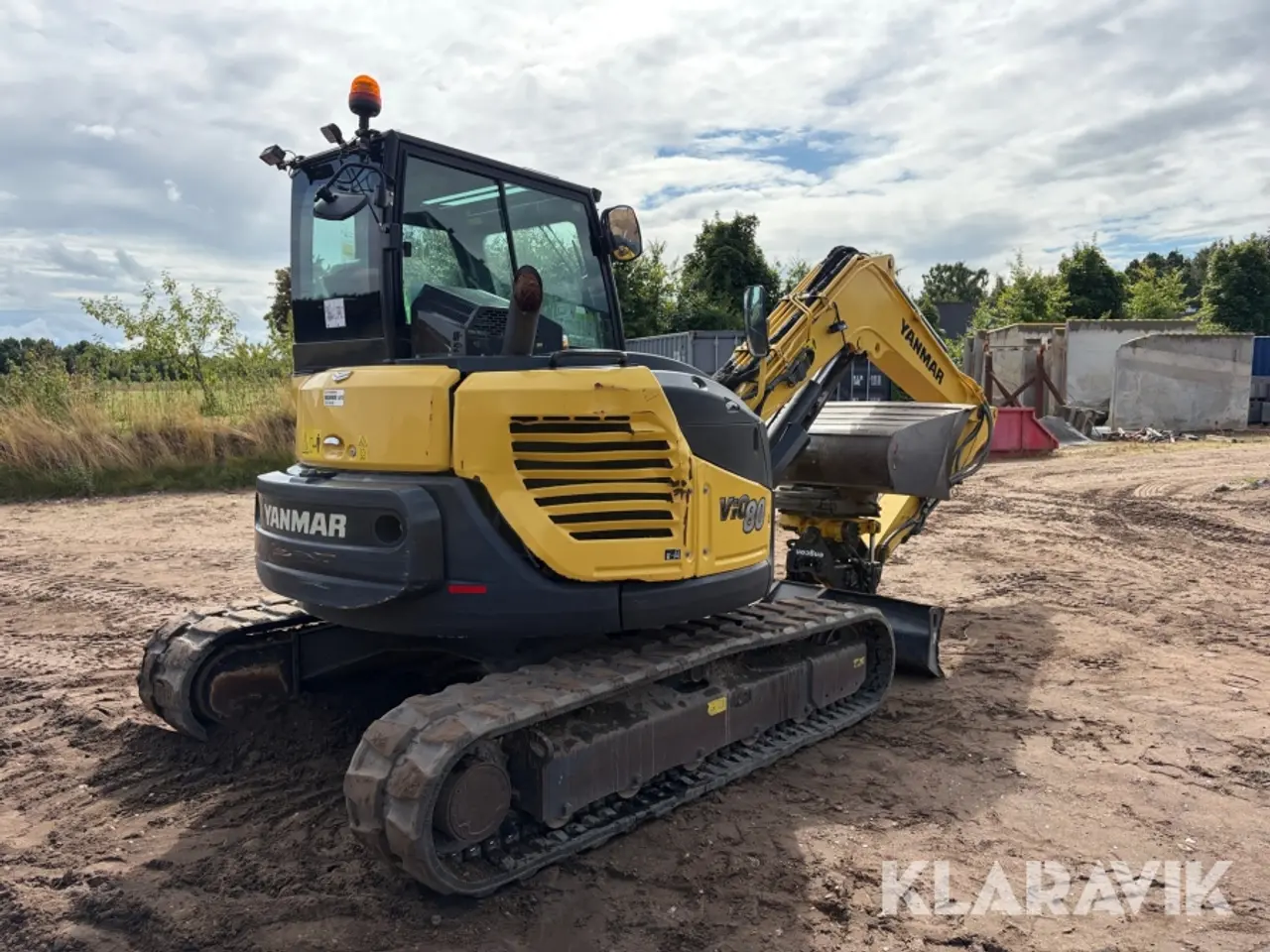 Billede 5 - Gravemaskine Yanmar ViO 80 1-A med tiltrotator