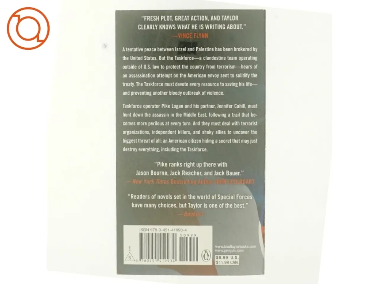 Billede 3 - Enemy of Mine af Brad Taylor (Bog)